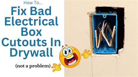 how to change electrical switch box|drywall electrical outlet box replacement.